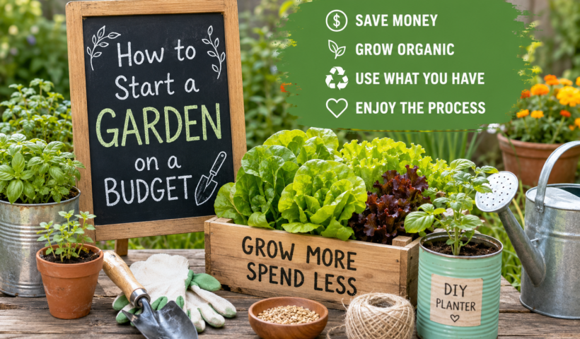 How to Start a Garden on a Budget