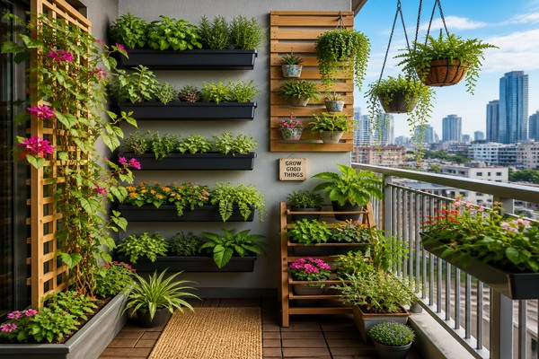 Vertical Gardening Ideas for Urban Homes